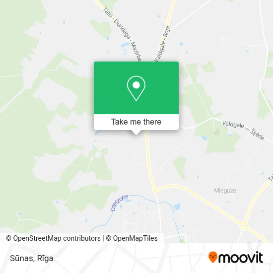 Sūnas map
