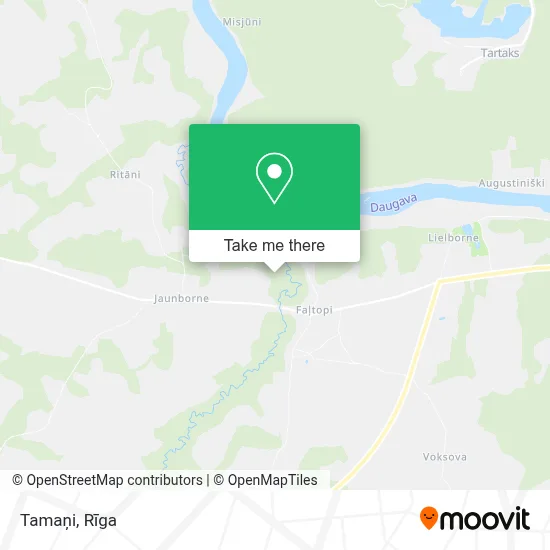 Tamaņi map