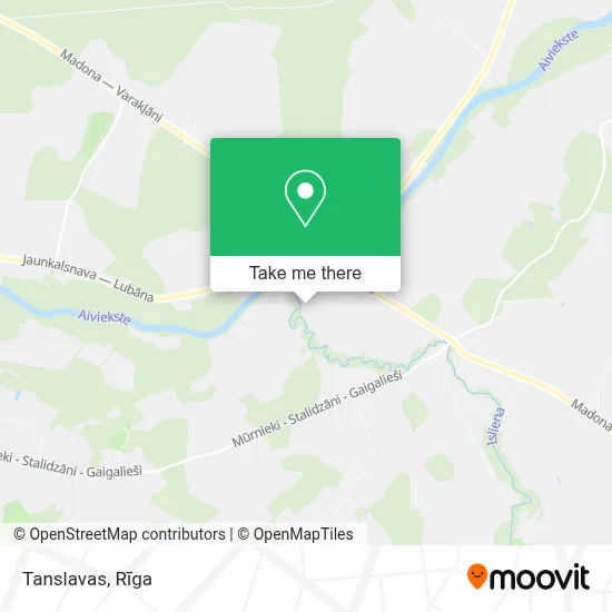 Tanslavas map