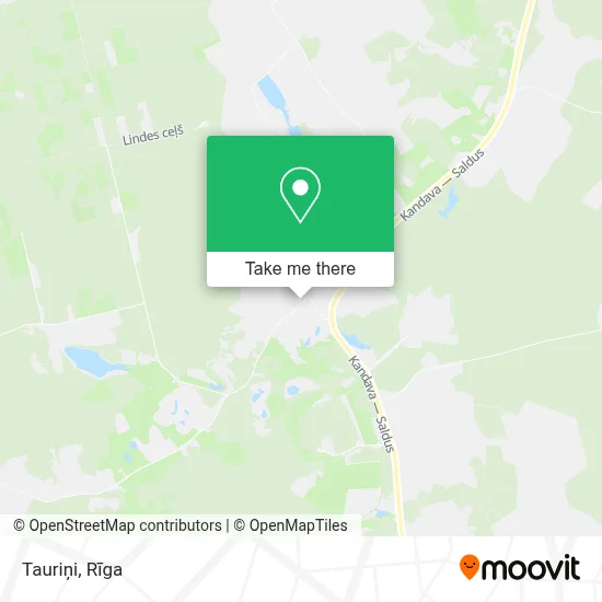 Tauriņi map