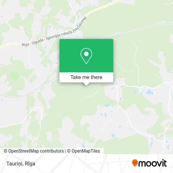 Tauriņi map