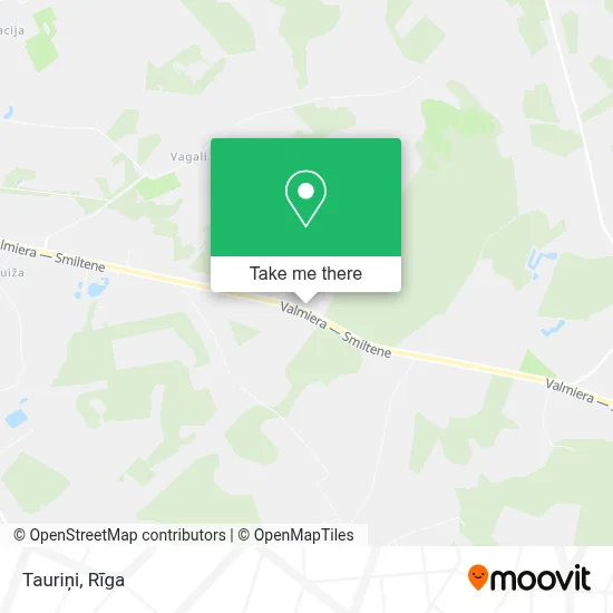 Tauriņi map