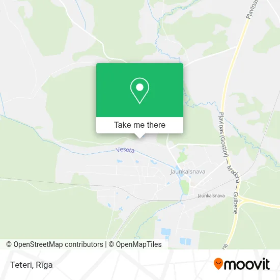 Teteri map
