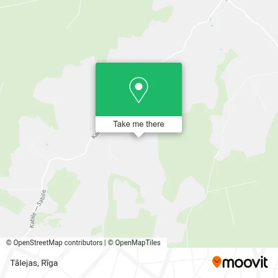Tālejas map