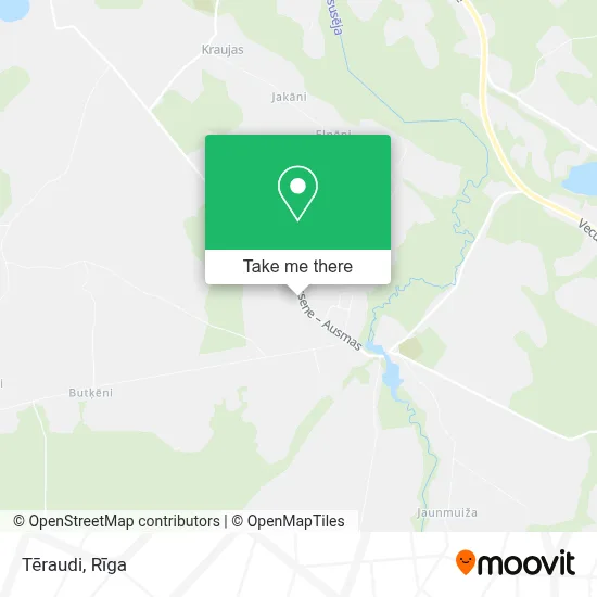 Tēraudi map
