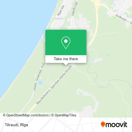Tēraudi map