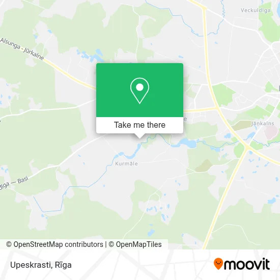 Upeskrasti map