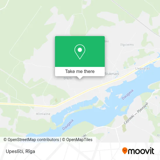 Upeslīči map