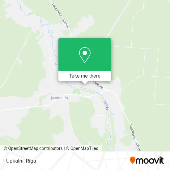 Upkalni map
