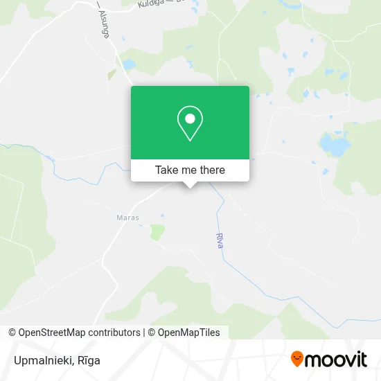 Upmalnieki map