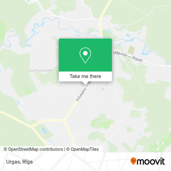 Urgas map