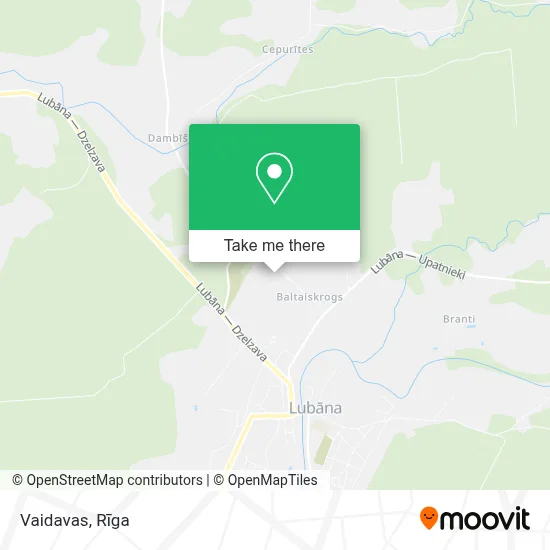Vaidavas map