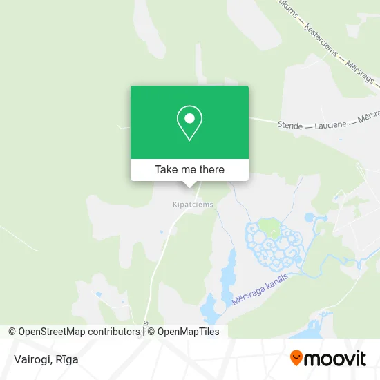 Vairogi map
