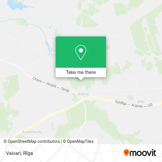 Vaivari map