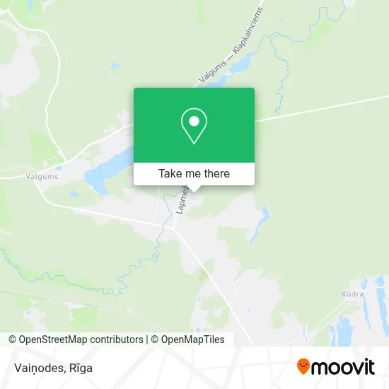 Vaiņodes map