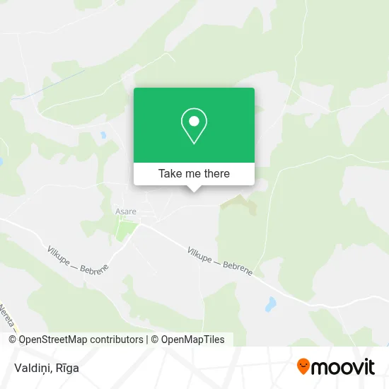 Valdiņi map