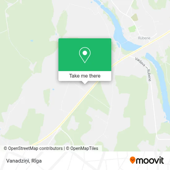 Vanadziņi map