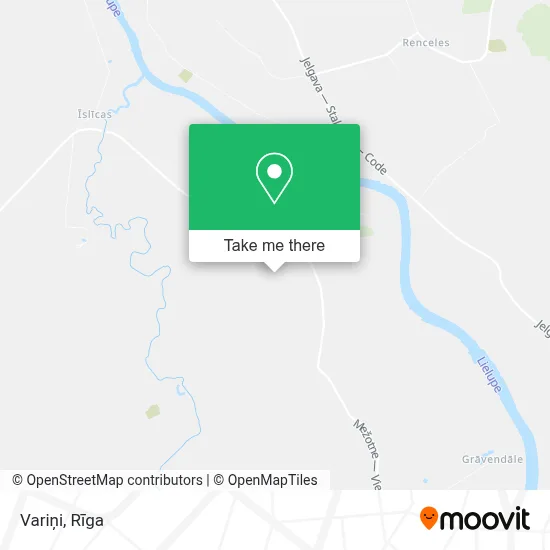 Variņi map