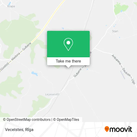 Vecelstes map