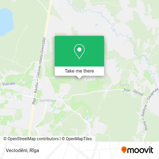 Veclodēni map