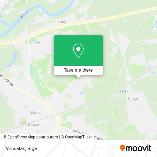 Vecsalas map