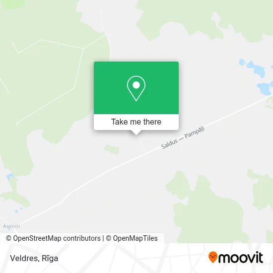 Veldres map