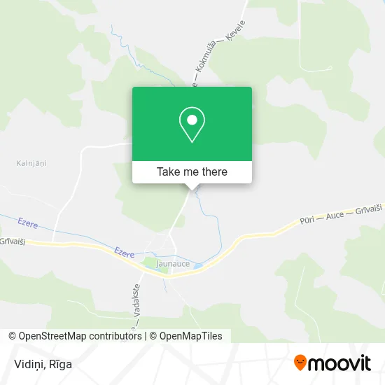 Vidiņi map