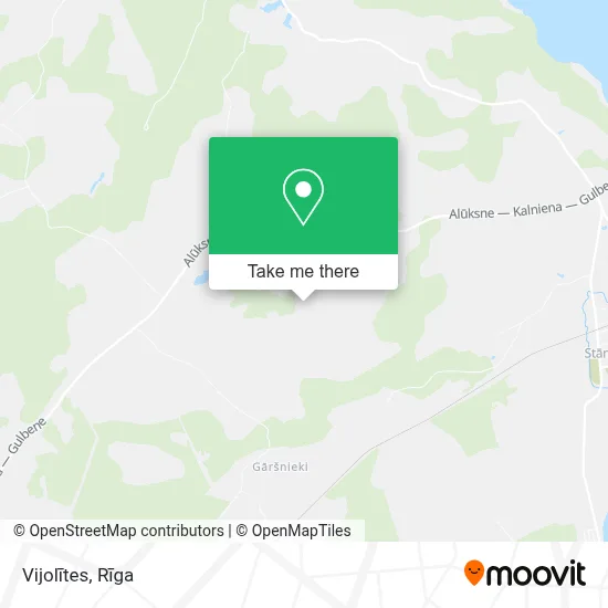 Vijolītes map