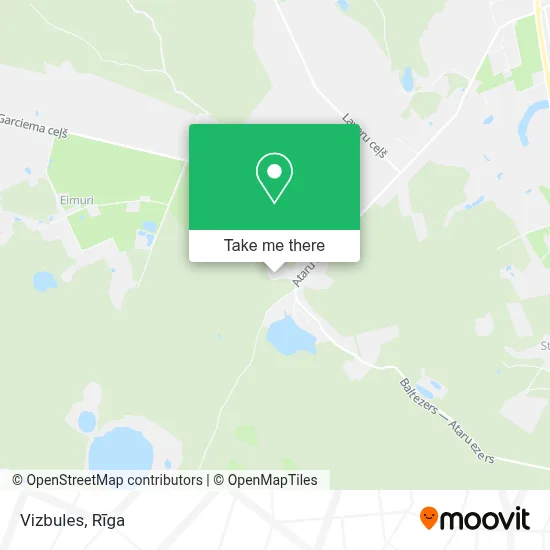 Vizbules map
