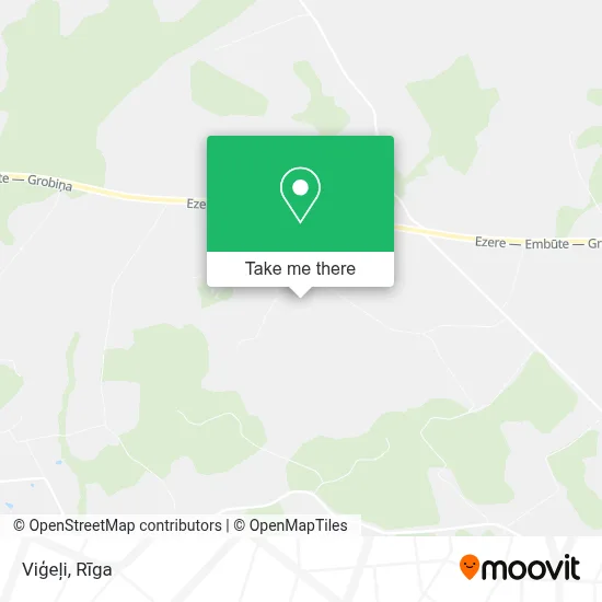 Viģeļi map