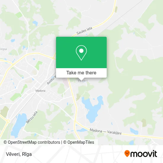 Vēveri map