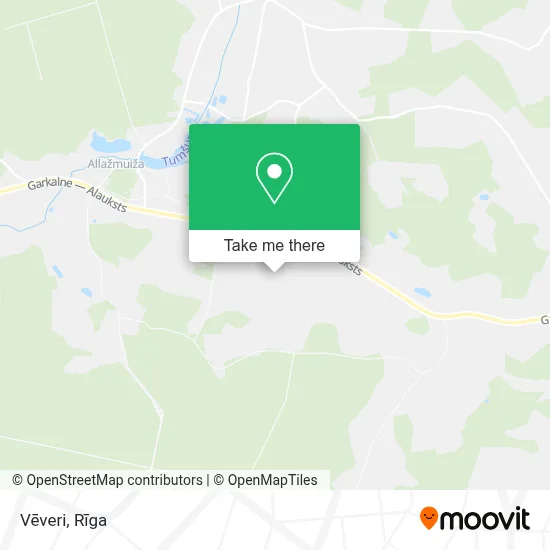Vēveri map