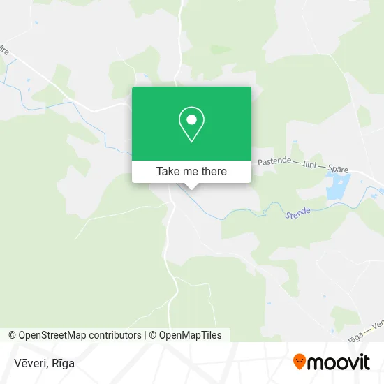 Vēveri map