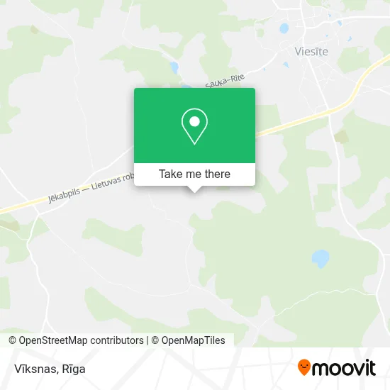 Vīksnas map
