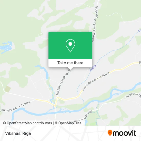 Vīksnas map