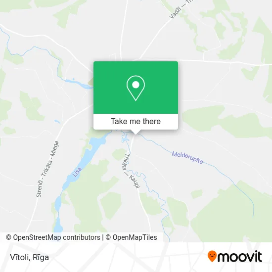 Vītoli map