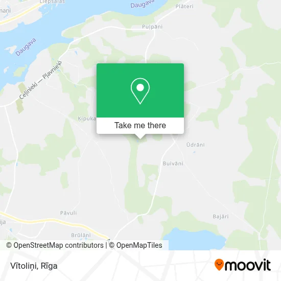 Vītoliņi map