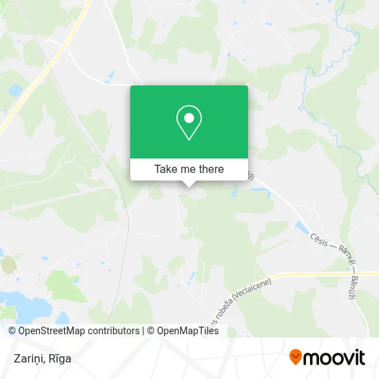 Zariņi map