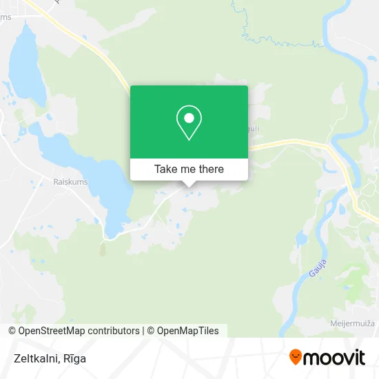 Zeltkalni map