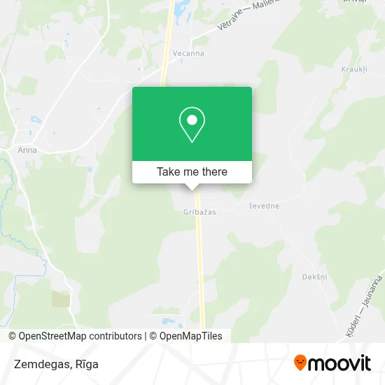Zemdegas map