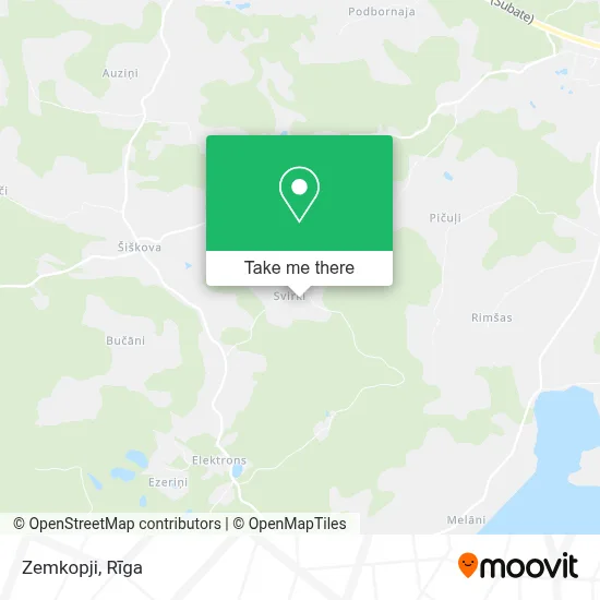 Zemkopji map
