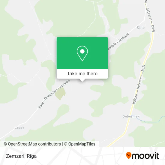 Zemzari map