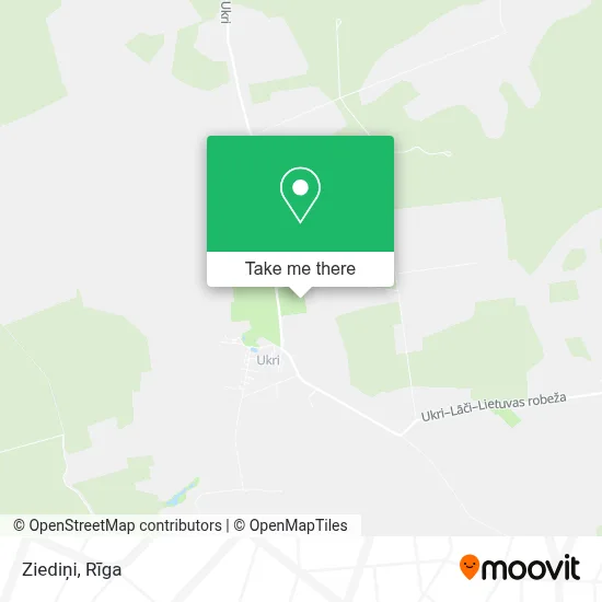 Ziediņi map
