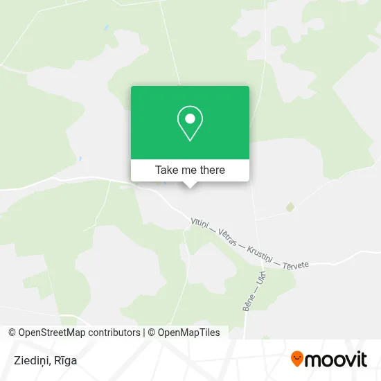 Ziediņi map