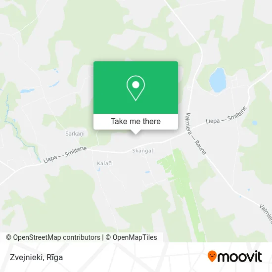 Zvejnieki map