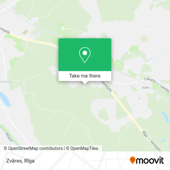 Zvāres map