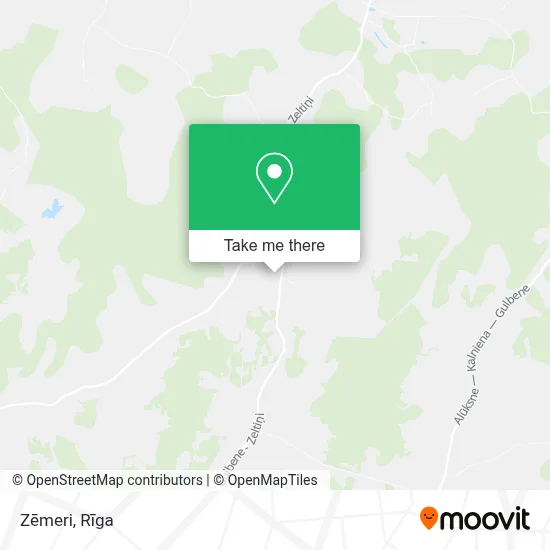 Zēmeri map