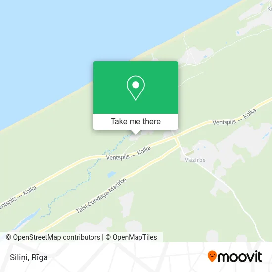 Siliņi map