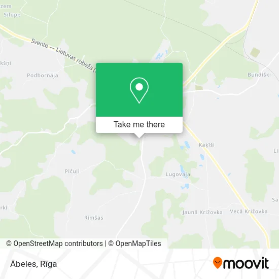 Ābeles map