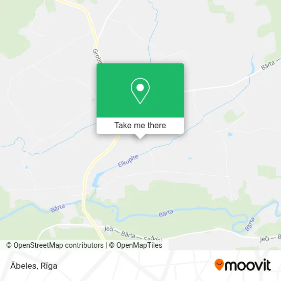 Ābeles map